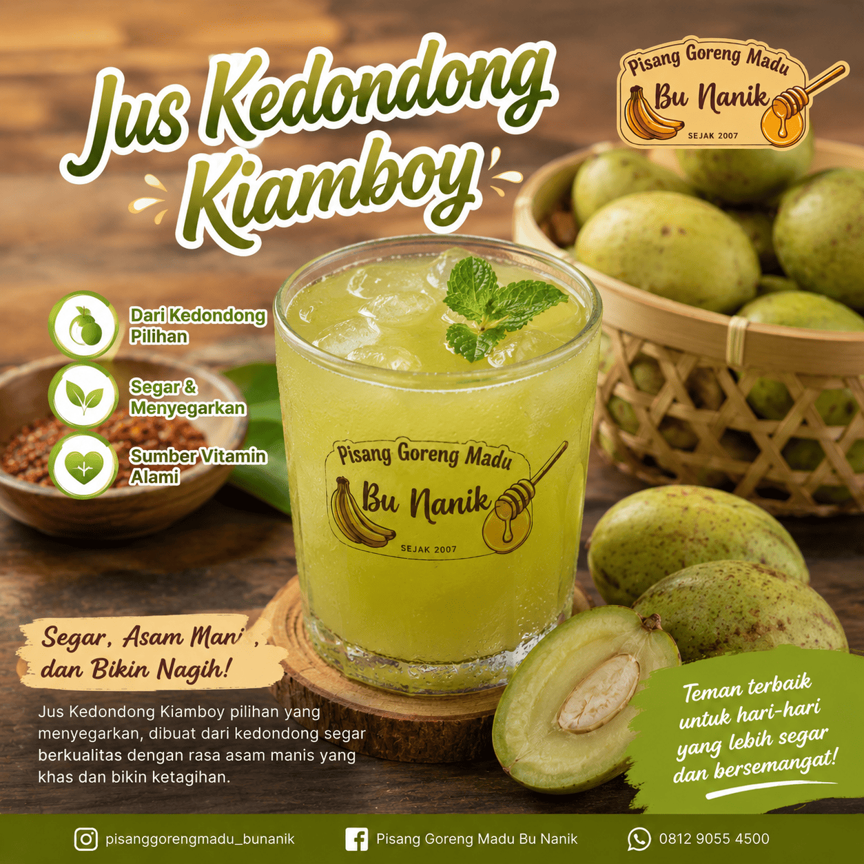 Jus Kedondong Kiamboy Bu Nanik